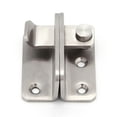 thumbnail image 1 of Stainless Steel Flip Latch for Window Cabinet Drawer, Rustproof Sliding Barn Door Lock with Dual Protection, High Strength - Suitable for Wooden Doors, Metal Doors, and More, 1 of 5