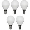 thumbnail image 1 of Pack Of 5 Energy Saving E14 Led Bulbs - 5 X 3 W - 250 Lm - Warm 3000 K, 1 of 5