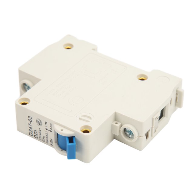 Interruptor de protección de circuito disyuntor miniatura 1P AC 230V 400V 20A Nylon PA66 Shell para de iluminación Amonsee No