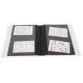 thumbnail image 4 of Nail Sticker Display Book, Nail Sticker Album 30 Pages Nail Decal Storage Album  For Collect Nail Stickers Decals For Nail Salons Family Photo Storage Black,White, 4 of 8