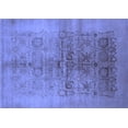 thumbnail image 1 of Ahgly Company Indoor Rectangle Oriental Blue Industrial Area Rugs, 2' x 3', 1 of 4
