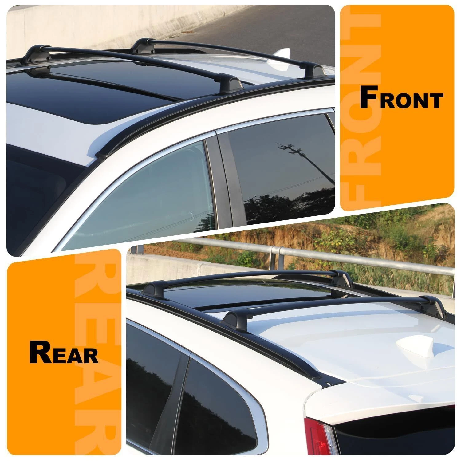 220lbs Roof Rack Cross Bar for 2023-2025 Honda CR-V CRV Hybrid Luggage Carrier