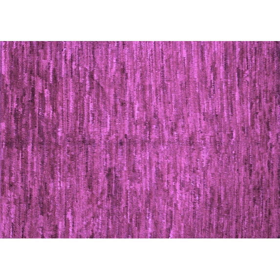 Ahgly Company Indoor Rectangle Abstract Purple Contemporary Area Rugs, 3' x 5'