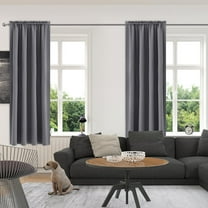 Blackout Curtain Blinds - Solid Thermal Insulated Window Treatment Blackout Drapes/Draperies for Bedroom 1 Panel 50% Saving