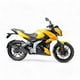 thumbnail image 3 of MOTOCICLETA BAJAJ DEPORTIVA PULSAR N250 CARBURADA AMARILLO 2025., 3 of 8