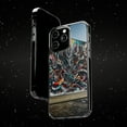 thumbnail image 6 of DistinctInk Hybrid (Acrylic / TPU) Clear Slim Fit Case for Apple iPhone 12 Pro (6.1" Screen) - "Vivid City Vision: Unleashing Creative Passions on Concrete Walls", 6 of 8