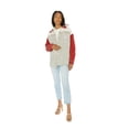 thumbnail image 2 of Women's Gameday Couture Red Ole Miss Rebels Vintage Wash Corduroy Full-Snap Hooded Shacket, 2 of 4