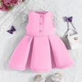 thumbnail image 6 of SBYOJLPB Summer Sleeveless Dress Oversized Floral Ruffled Princess Dress for Children's Clothing Girls Casual Sundress, 6 of 6