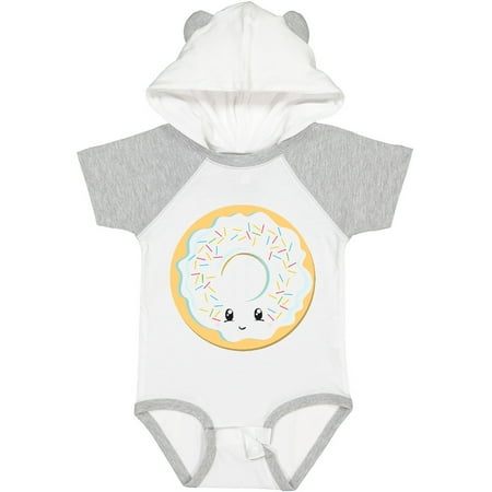 

Inktastic White Donut Gift Baby Boy or Baby Girl Bodysuit