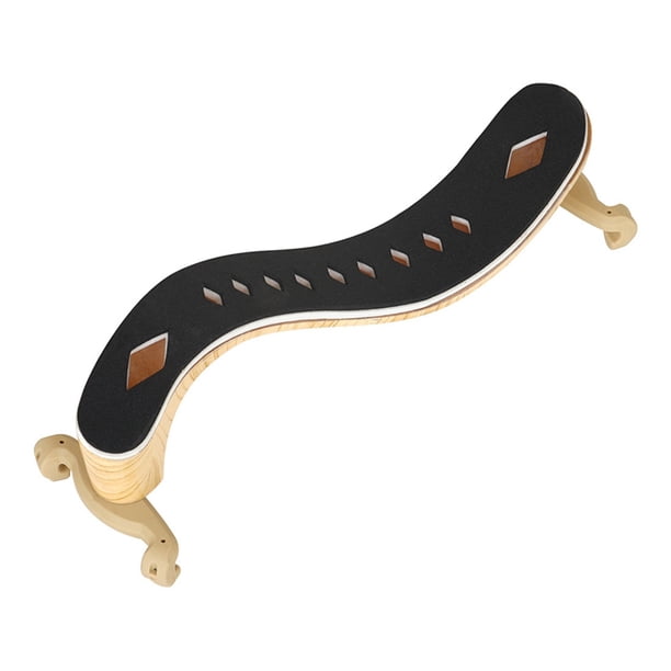 Reposahombros para Violín, Mentonera para Violín de Tamaño 4/4, Reposahombros con Diseño Ajustable para Piezas de Violín de