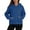 Blue-Fashion Sweatshirts, variant on Xcmzpl Women's Hoodies Basic Solid Color Hooded Sweatshirt Trendy Pullover Tops Comfort Long Sleeve Shirts Fall Clothes