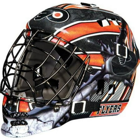UPC: 0025725426539 | NHL Philadelphia Flyers GFM 1500 Youth Street Hockey Face Mask