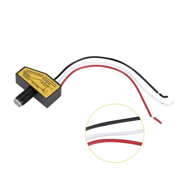 Photocell Switch, Micro Light Control Switch Mini Dusk To Till Dawn Sensor Automatic  For LED Lighting For Automatic Switching Lights Control For Garden Lights