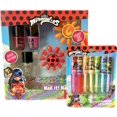thumbnail image 1 of Set de esmaltes de uñas y brillo de labios Zag Miraculous Ladybug, 1 of 5