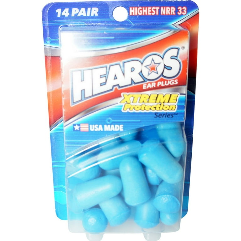 HEAROS Xtreme Ear Plug Protection Series With NRR 33 Rating