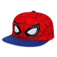 thumbnail image 1 of Sombrero de superhéroe de Spiderman de Disney, sombrero de ala plana para niños, sombrero ajustable para el sol, sombrero para exteriores, sombrero de Hip Hop, gorra de rebote hola suerte  unisex, 1 of 2