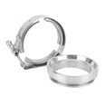 thumbnail image 2 of Abrazaderas En V Abrazadera 3.25in Steel GT45 Turbo Downpipe Exhaust V-Band Clamp With Flange Ccdes Otros, 2 of 8