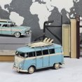 thumbnail image 5 of Antique & Vintage Style Model Blue Volkswagen Samba Bus - Multi, 5 of 7