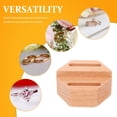 thumbnail image 3 of COMPUKAS 2 Pcs Support en Bois de Hêtre Rangement pour Accessoires et Femmes à la Maison, 3 of 6