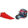 Marvel Ultimate Spider-Man Power Webs Stunt Launch Spider Cycle