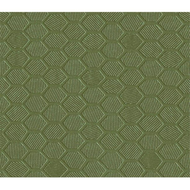 58 100 Percent Polyvinyl Chloride Fabric, Moss