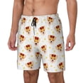thumbnail image 2 of Uemuo Funny Corgi Pattern Mens Swim Trunks Quick Dry Board Shorts with Mesh Lining, Stretch Beach Shorts Quick Dry No-Chafing Board Shorts-, 2 of 9