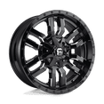 thumbnail image 2 of Fuel 1PC Aluminum Rim D595 SLEDGE 17X9in Gloss Black Milled Finish, D59517902645, 2 of 3