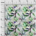 thumbnail image 2 of oneOone Rayon Green Fabric Leaves & Clover Craft Projects Decor Fabric Printed By The Yard 56 Inch Wide, 2 of 5