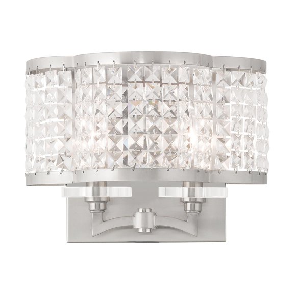 Livex Lighting Grammercy Wall Sconce in Brushed Nickel
