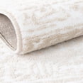 thumbnail image 3 of Rugs.com Hermitage Collection Rug – 4' x 6' Oval Snow White Medium Rug Perfect For Living Rooms, Large Dining Rooms, Open Floorplans, 3 of 9