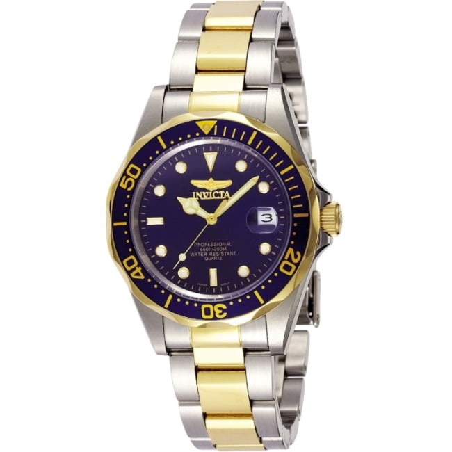 Invicta Men's 8935 Pro Diver Collection Blue Dial Two-Tone Stainless Steel  Watch