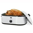 thumbnail image 1 of Oster 18-Quart Counter-Top Electric Roaster Oven with Buffet Tray Server, White, 1 of 4