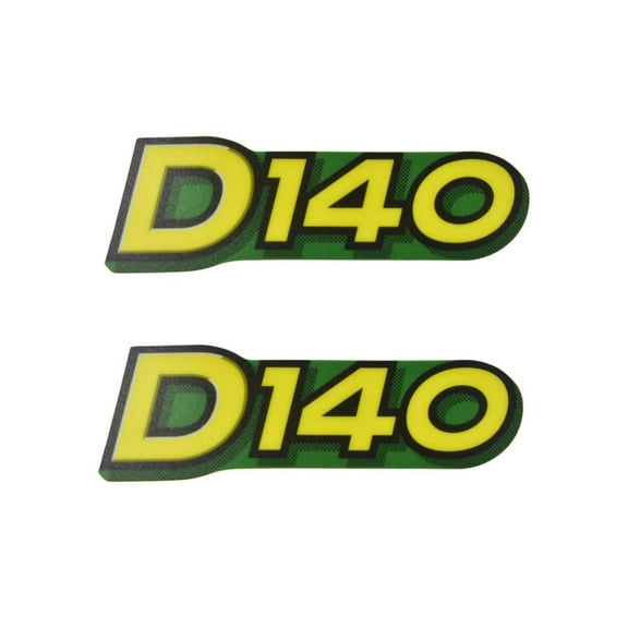 John Deere Hood Decal Set - GX23639 - D140