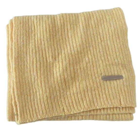 Warm Ladies' Knitted Scarves Elegant Women's Wrap Scarf Outdoor Neckerchief for Stylish Comfortable