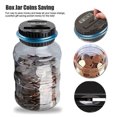 thumbnail image 3 of Mefallenssiah Clear Digital Piggy Bank Coin Savings Counter Lcd Counting Money Jar Change Gift, 3 of 6