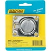 1PK Seachoice 1-7/8 In. x 2-1/2 In. Chrome-Plated Brass Square Flush Hatch Ring Pull