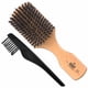 thumbnail image 1 of Kent OG2 Club Hair Brush Cepillo pequeño de cerdas de jabalí para hombres Cepillo de barba de cerdas de jabalí naturales para hombres Cepillo Kent de madera de haya para cabello y barba, 1 of 1