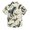 Dinosaur and Lightning, variant on Small Short Sleeve Button Down Shirts Cute Panda Face and Cake Casual Shirt 3-10 Years