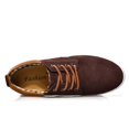 thumbnail image 3 of Men's Invisible Height Increasing Elevator Shoes Adult Leather Lace Up Casual Shoes Dress Shoes(2.09 Inches Taller Insole), 3 of 5