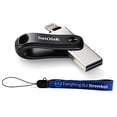 thumbnail image 2 of Unidad flash SanDisk iXpand Go 64 GB para iPhone iPad Computadoras USB 3.0 2 por 1 con conectores tipo A y Lightning, 2 of 2