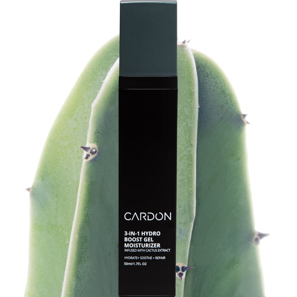 Cardón | Hidratante facial antienvejecimiento para hombres | Loción facial coreana para el cuidado de la piel | Gel hidroimpulsor | Extracto de cactus curativo que reduce las arrugas y repara las cica