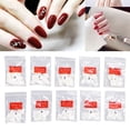 thumbnail image 1 of False Nail, Short Square  Nail Tip Natural  For Festival, 1 of 8