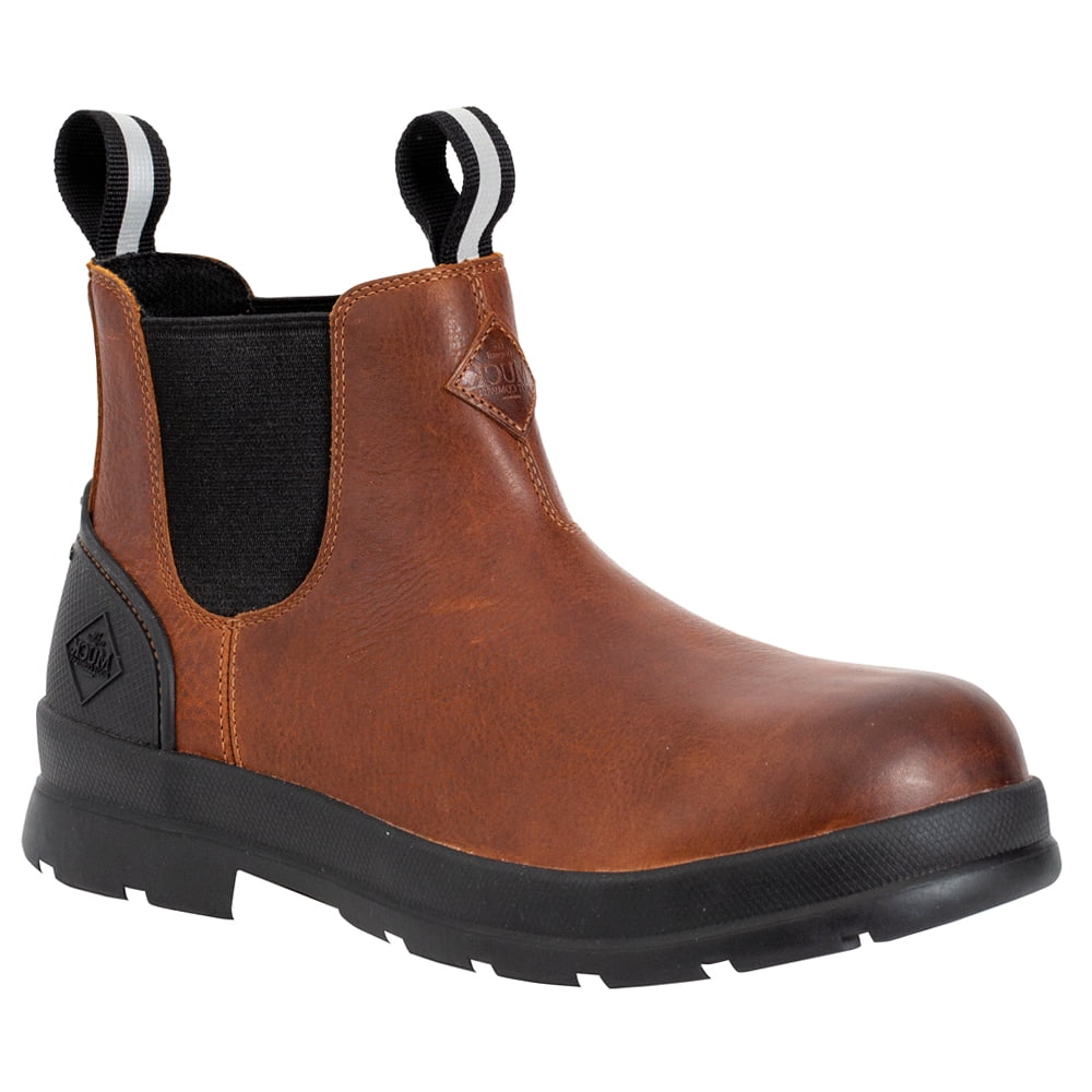 Muck Men's Chore Farm Leather Chelsea Boot
