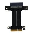 thumbnail image 1 of PCIe 4.0 X4 Câble Rehausseur Sans Perte Extension de Carte Graphique pour GPU M.2 USB Sans Disque, 1 of 7