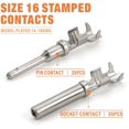 thumbnail image 3 of iCrimp Deutsch 4 Pin Way DT Connector Kit, Size 16 Stamped Contacts 14-18AWG, Automotive Electrical Connectors, 96 Pieces, 3 of 3