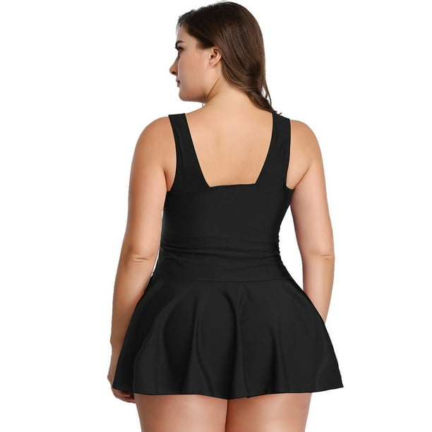Maillot De Bain Fille Avec Jupe - Radio Fiji Girls - Noir - Taille Unique (grande) - Neuf