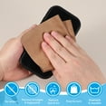 thumbnail image 5 of Glasses Cleaning Cloth 7.9" x 7.9" , Microfiber Eyeglasses Cleaner Cloths Soft Suede Wipe Screen, Brown 6 Pcs, 5 of 7