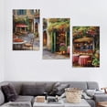 thumbnail image 4 of ONETECH Buon Appetito Canvas Wall Decor by Artist Nicky Boehme for Living Room, Bedroom, Bathroom, Kitchen, Office, Bar, Dining & Guest Room - Ready to Hang - 12''x16''X3 Panels, 4 of 4