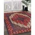 thumbnail image 3 of Ahgly Company Machine Washable Indoor Rectangle Traditional Dark Almond Brown Area Rugs, 7' x 9', 3 of 7