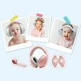 thumbnail image 4 of Eurhowing 2-in-1 Baby Ear Muffs for Noise Protection, Noise Cancelling Headphones for Infants & Toddlers 0-4 Years, Hearing Safety for Airplane Travel, Loud Events, Sleeping, White, 4 of 9